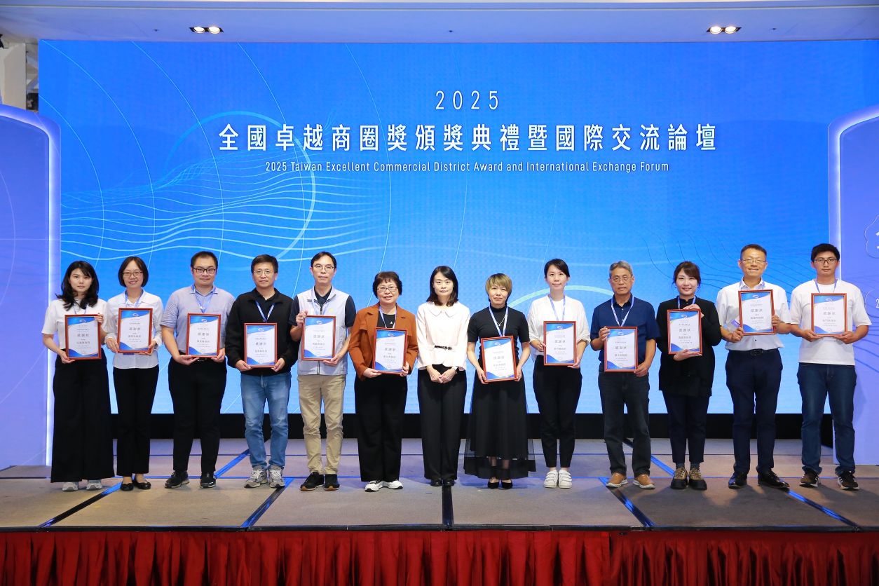 圖說1：經濟部商業發展署與全臺各縣市政府攜手推動商圈發展。