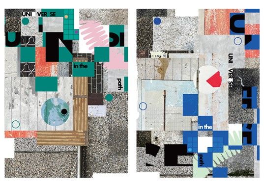 圖五:B類銀獎-賴姵均設計師的作品《Universe in the Path》(宇宙在探索之徑)。