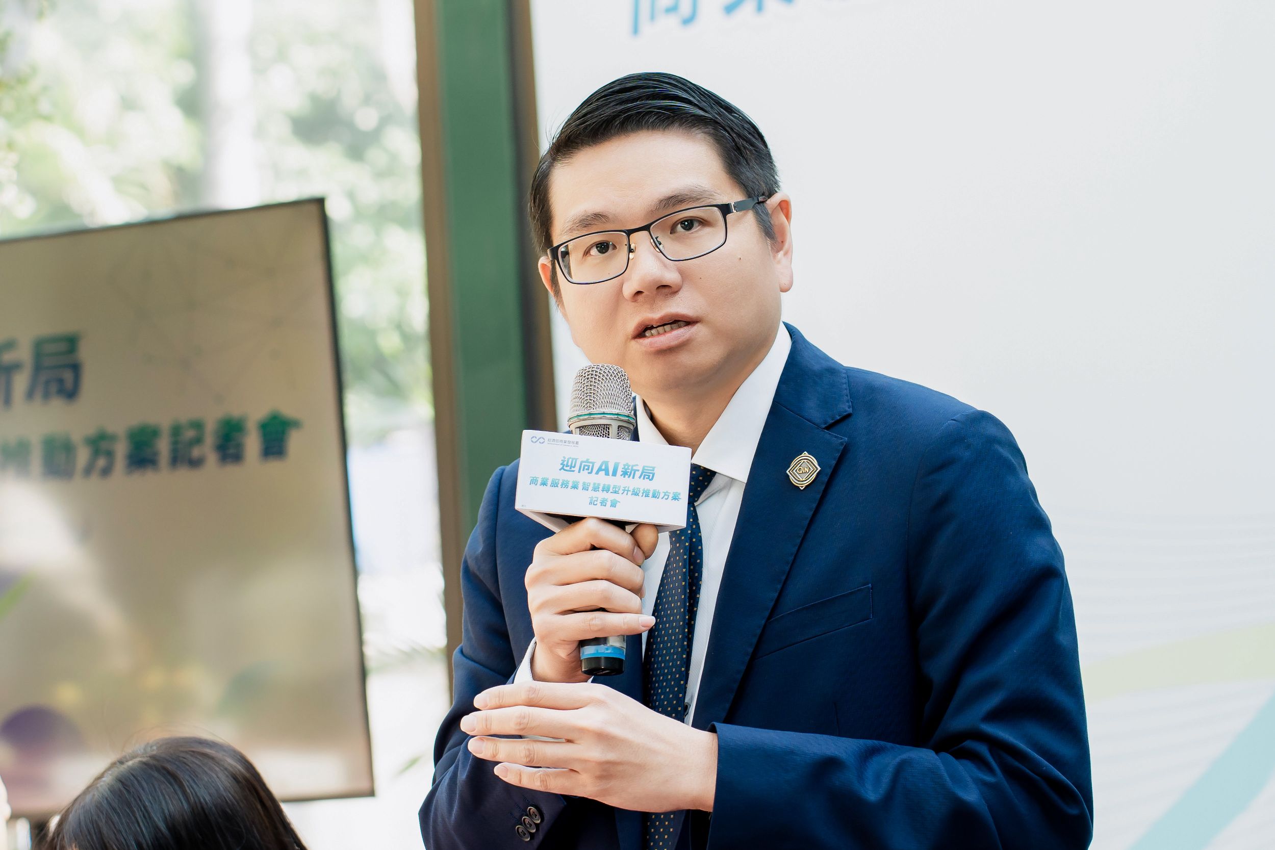 圖2麥味登董事長卓靖倫分享餐飲業導入AI優化門店服務